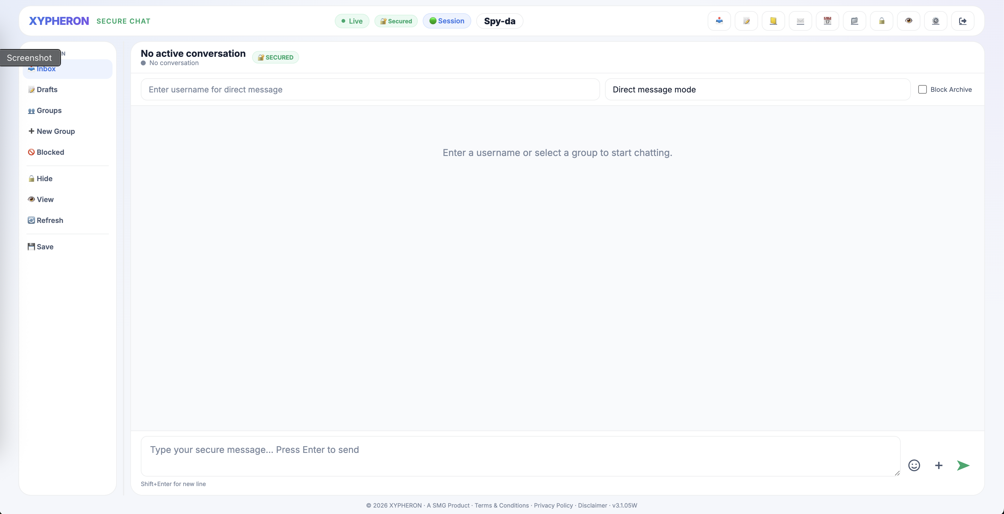 XypherOn.Chat project preview